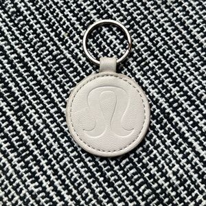 Lululemon Keychain - White Opal